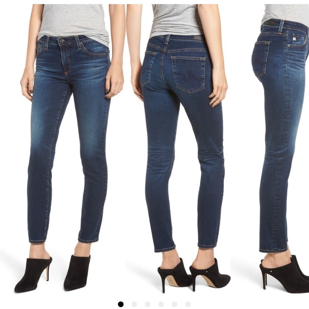 AG aged denim the prima ankle jean